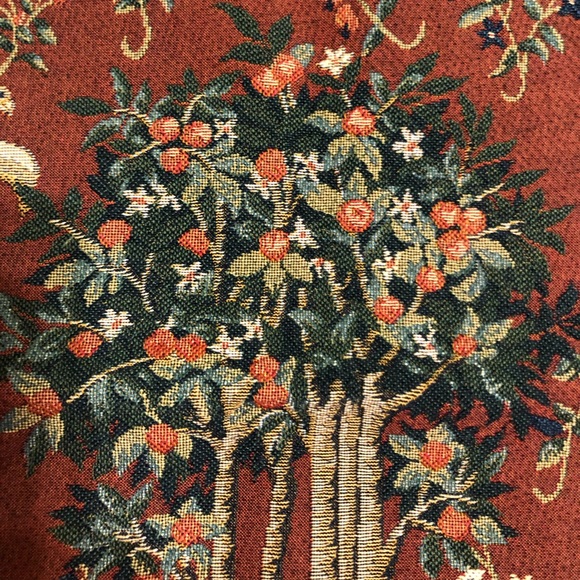 Tree of Life Tapestry Wall Hanging from France - Picture 2 of 8
